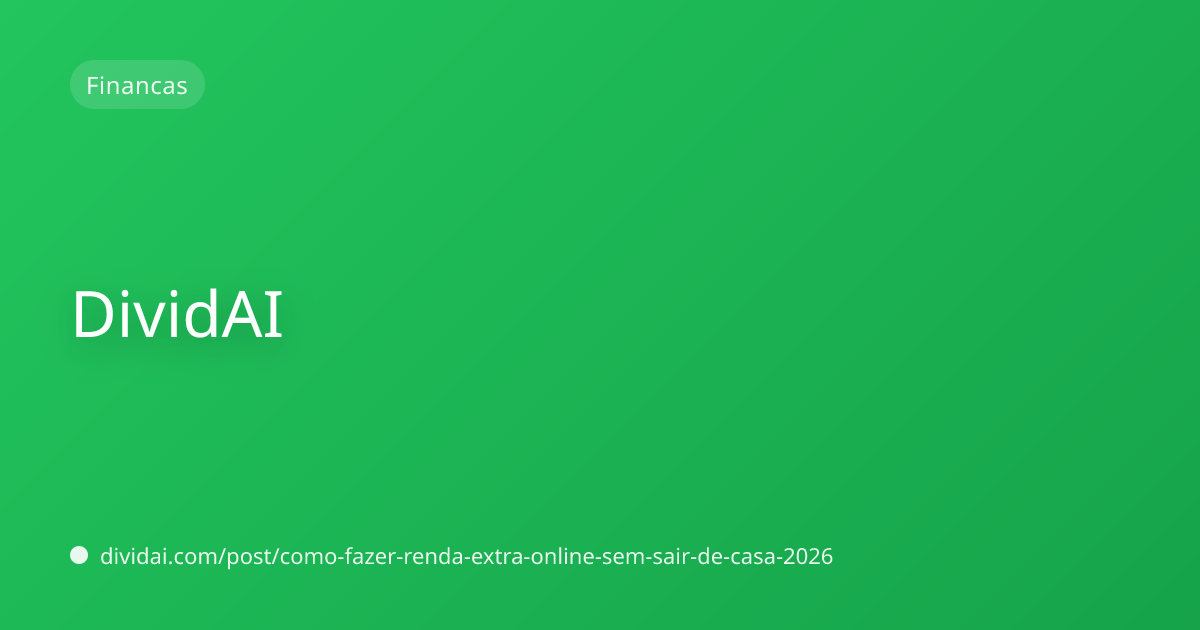 Capa do artigo 12 Formas Reais de Ganhar Renda Extra Online em 2026