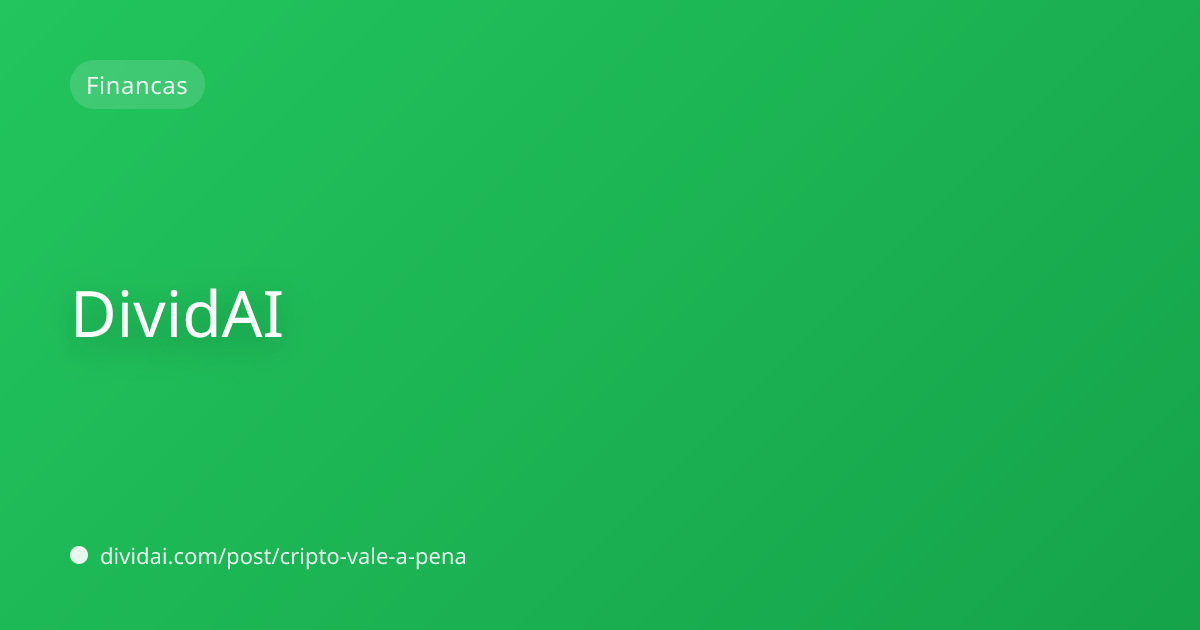 Capa do artigo Criptomoedas em 2026: Vale a Pena Investir?