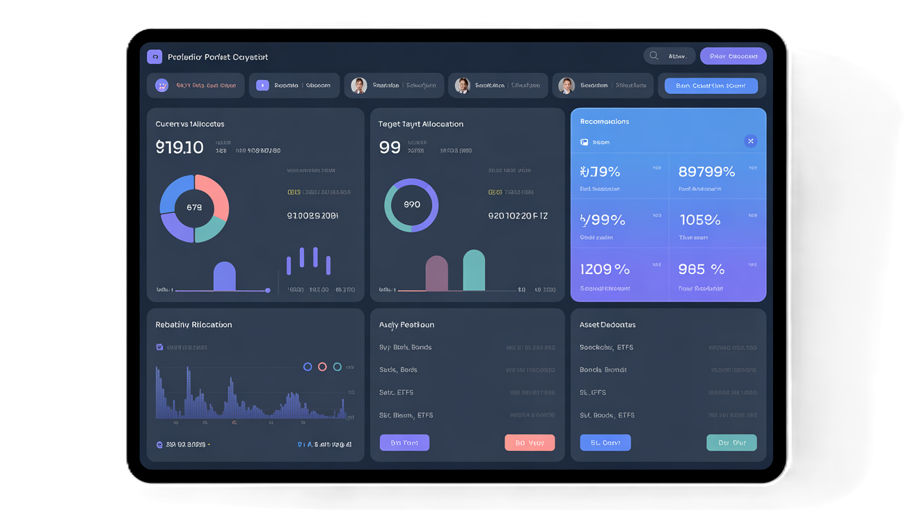 DividAI - Rebalanceamento de portfólio com um clique: Mantenha sua alocação alvo sem esforço com recomendações inteligentes de rebalanceamento